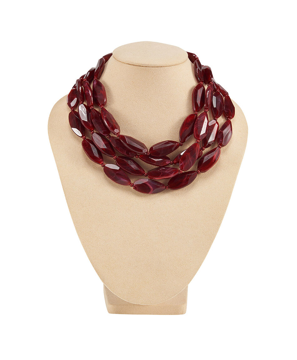 Collar mujer piedras grandes