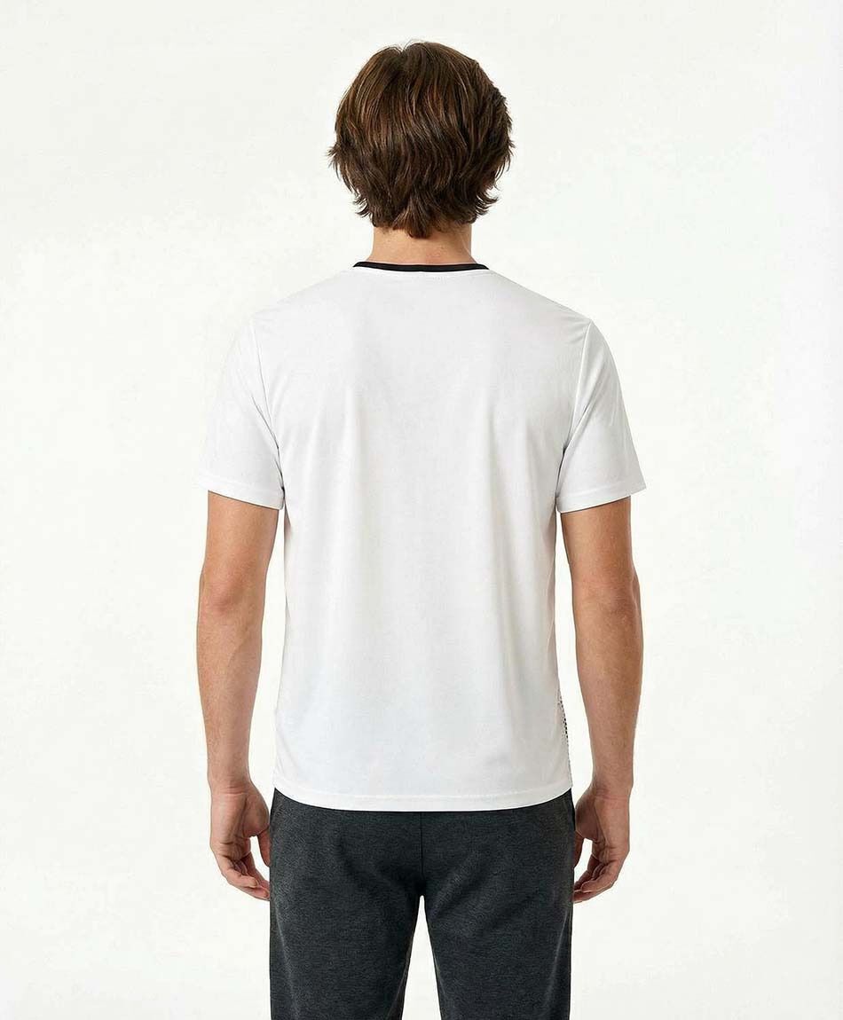 Remera deportiva hombre running figuras