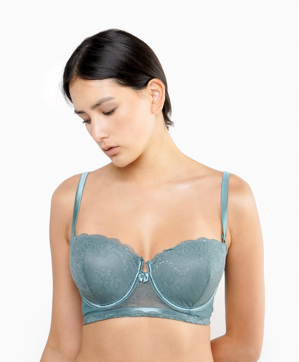 Corpi&ntilde;o mujer balconette