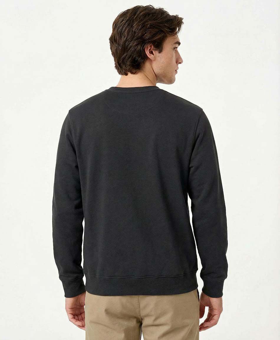 Poler&oacute;n hombre cuello redondo beige