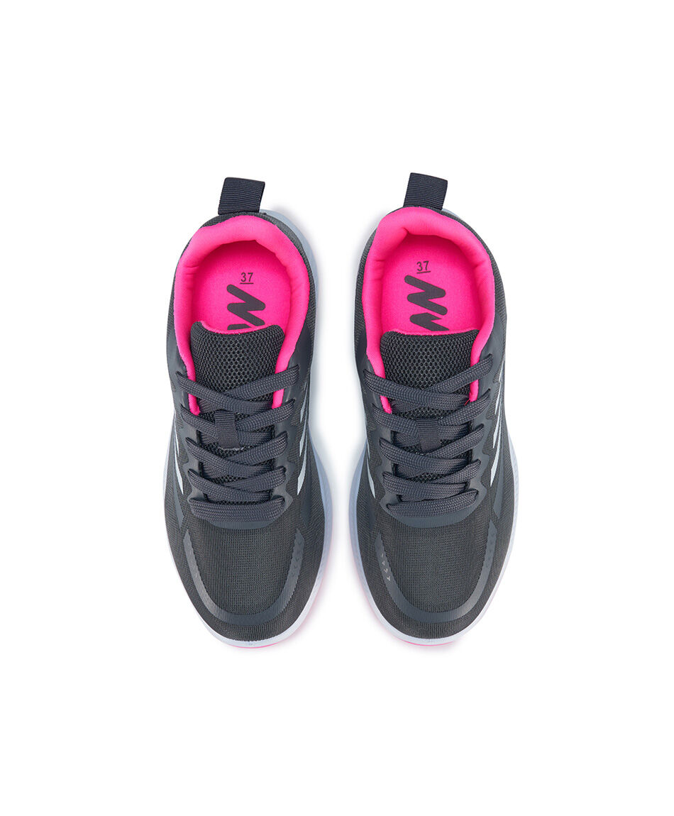 Zapatilla deportiva mujer gris