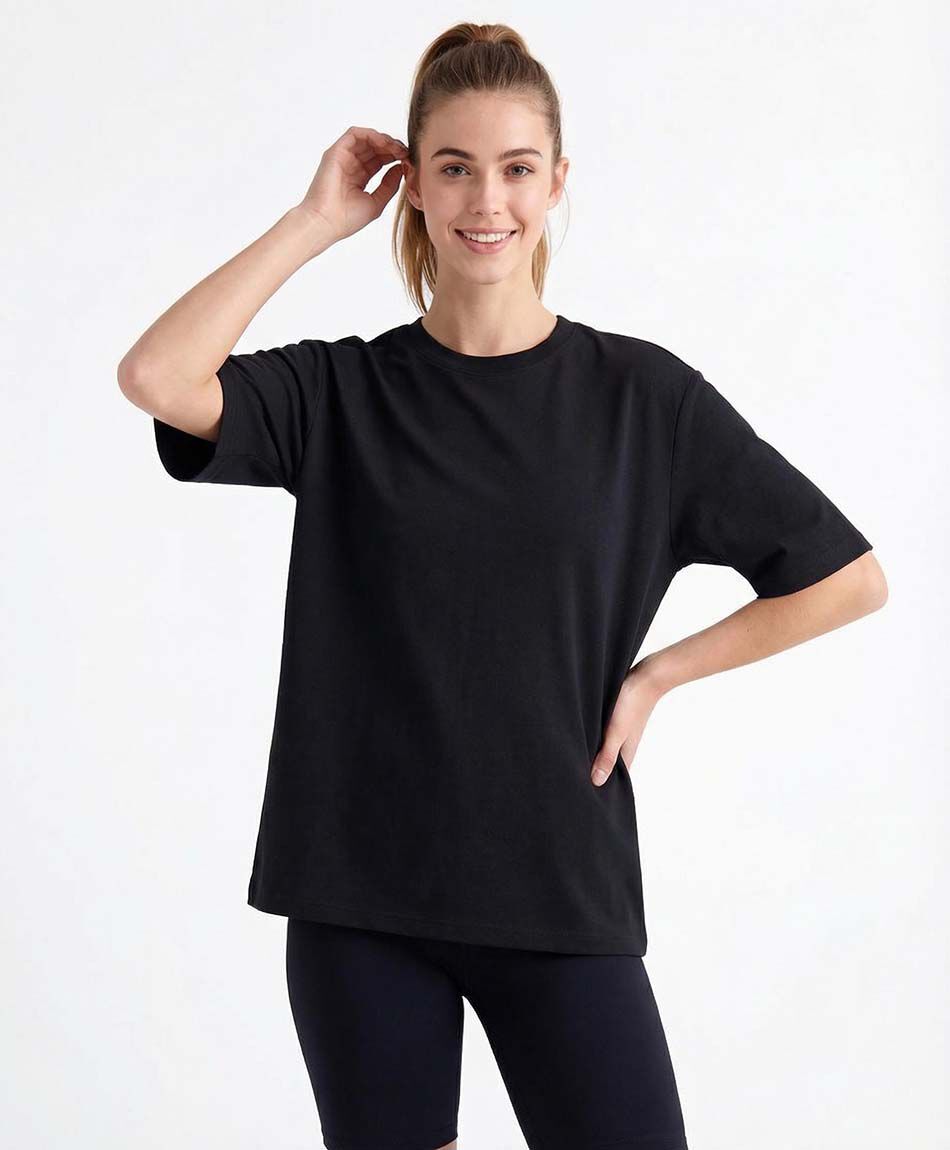 Remera deportiva mujer dark night