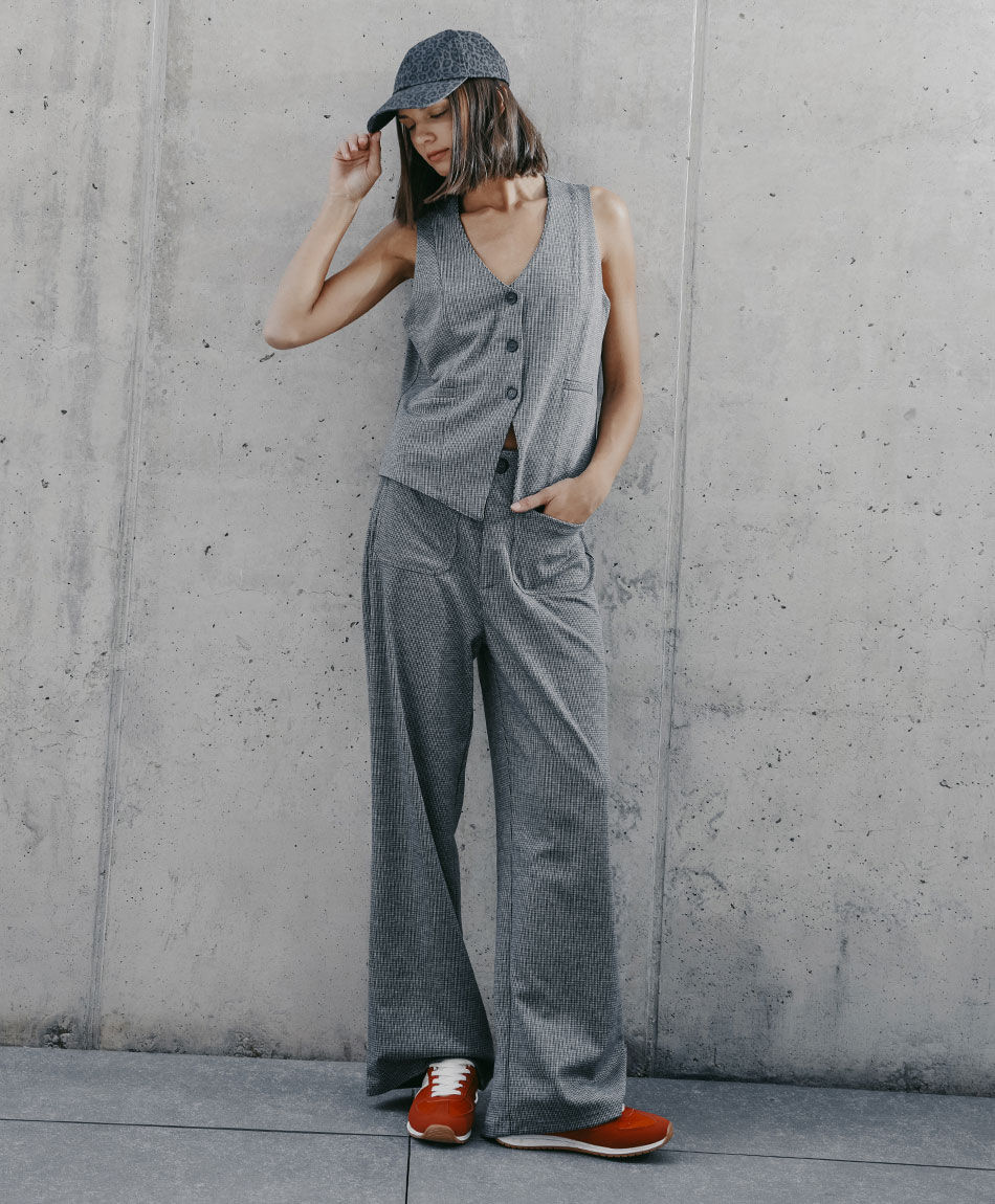 Pantalon small check