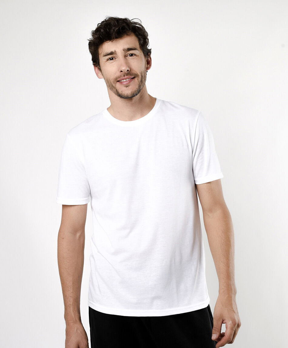 Camiseta hombre lisa