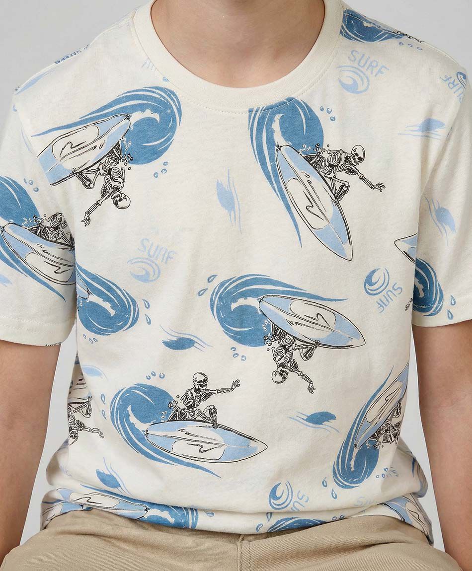 Remera ni&ntilde;o olas