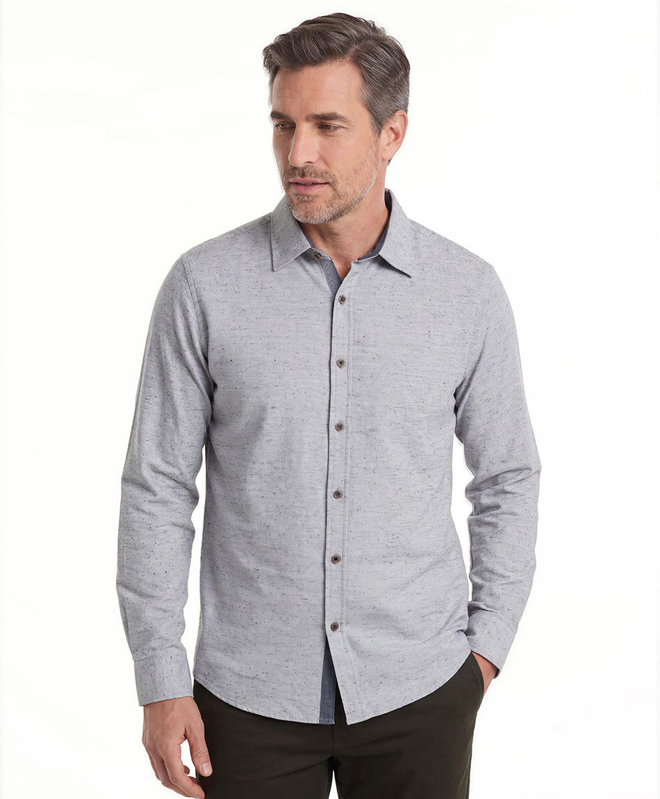 Camisa hombre manga larga