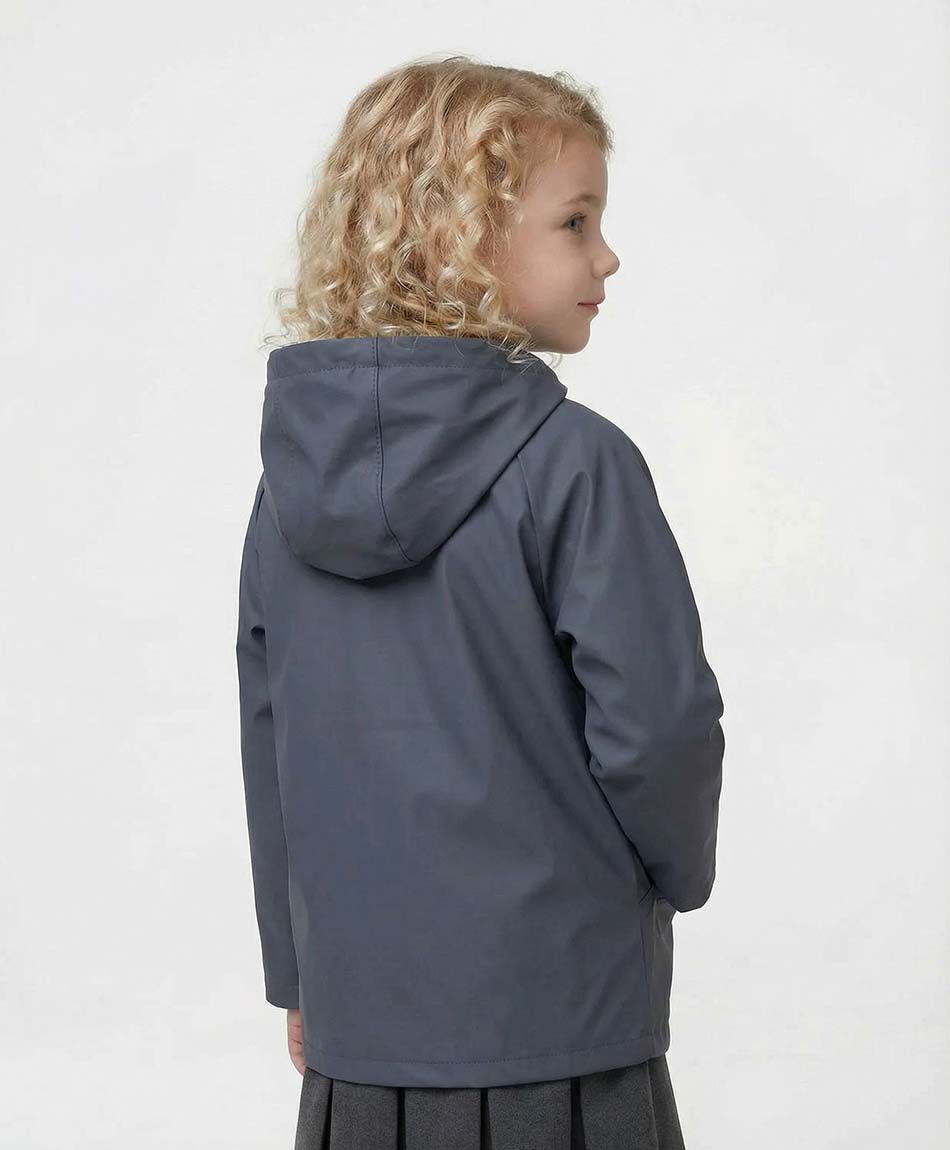 Parka escolar engomada interior polar