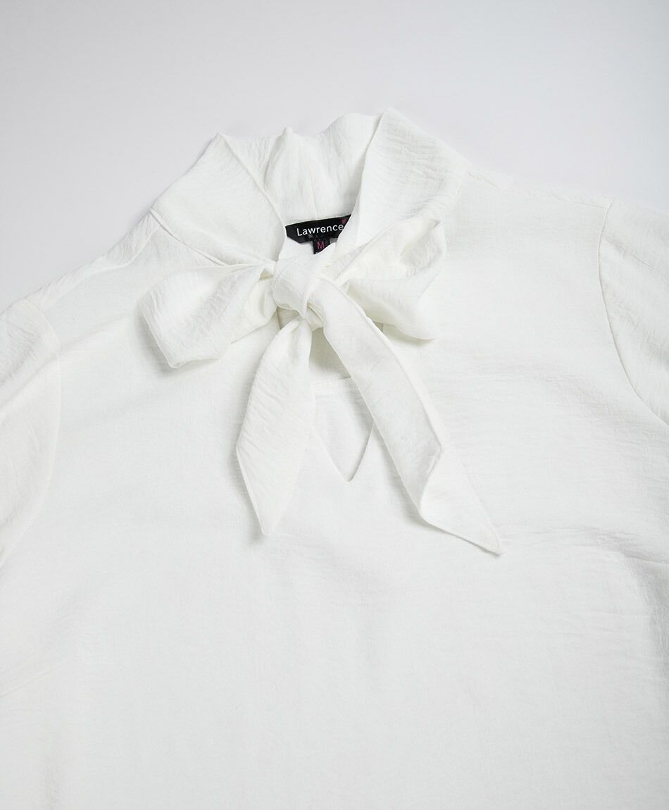 Camisa mujer lazo al cuello