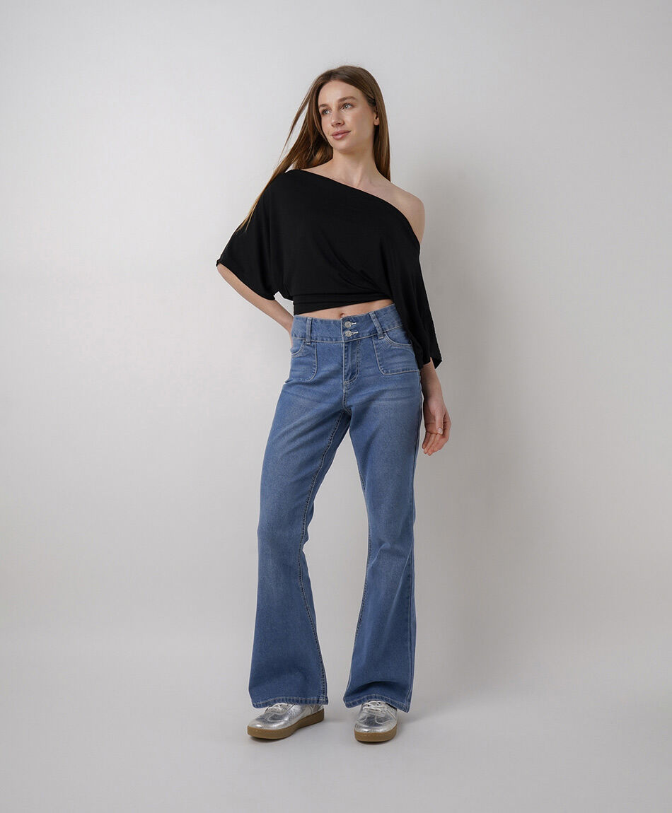 Jeans mujer flare
