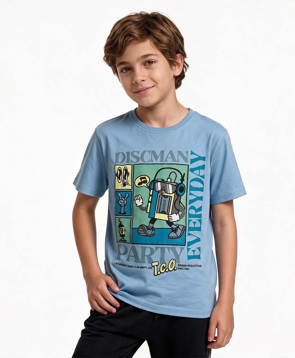 Remera ni&ntilde;o retro