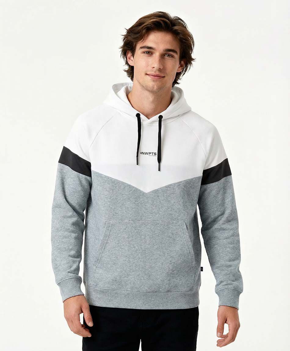 Poler&oacute;n deportivo hombre tricolor