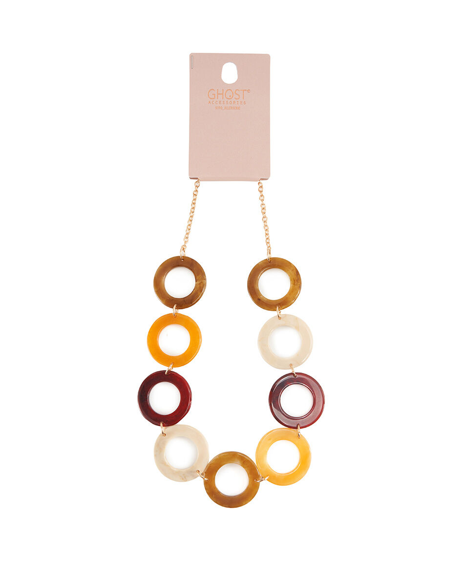 Collar mujer c&iacute;rculos