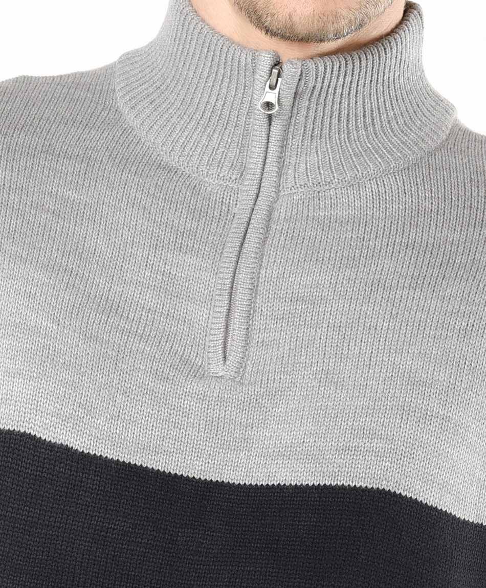 Sweater hombre bicolor