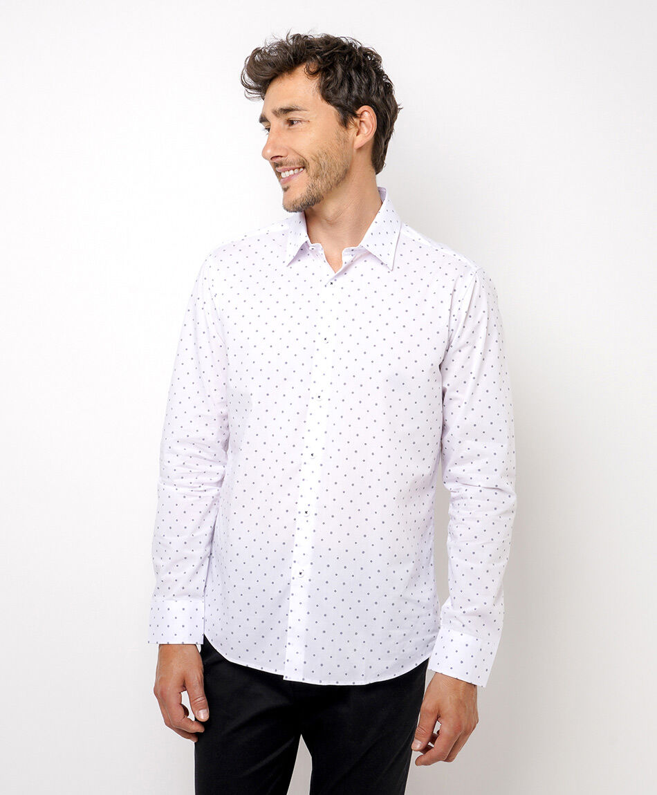 Camisa hombre formal dise&ntilde;o figura