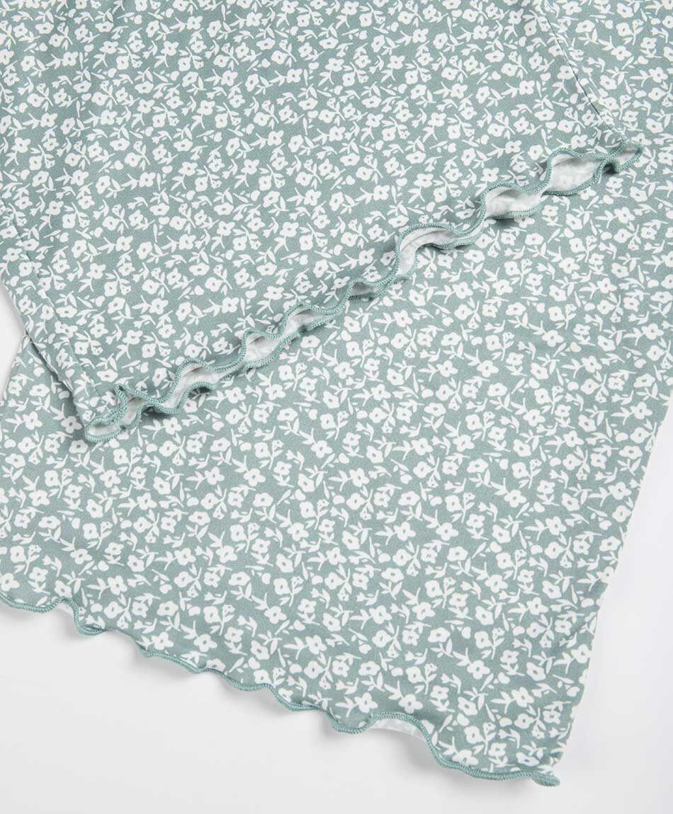 Pijama mujer capri vuelos verde