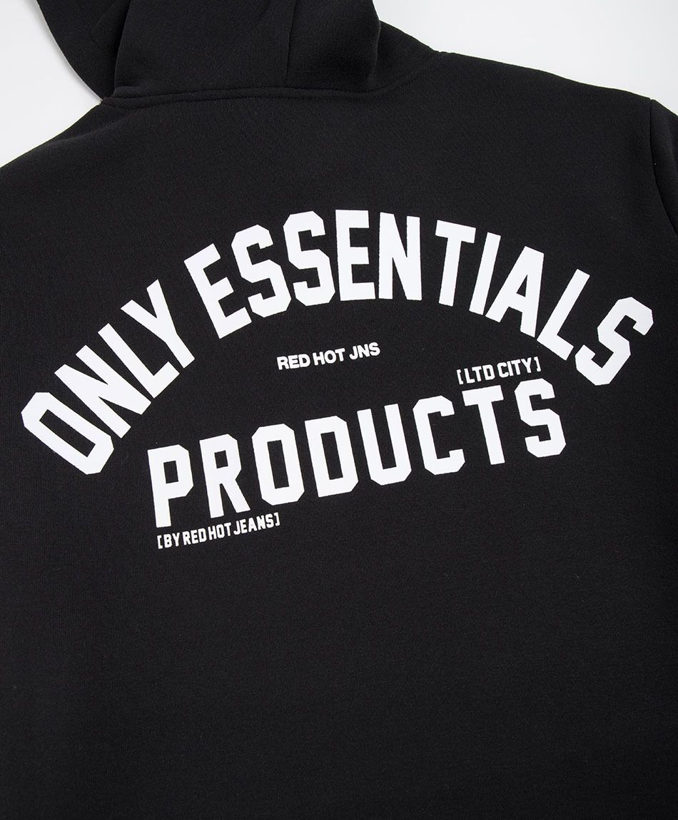 Buzo hombre doble estampado essentials