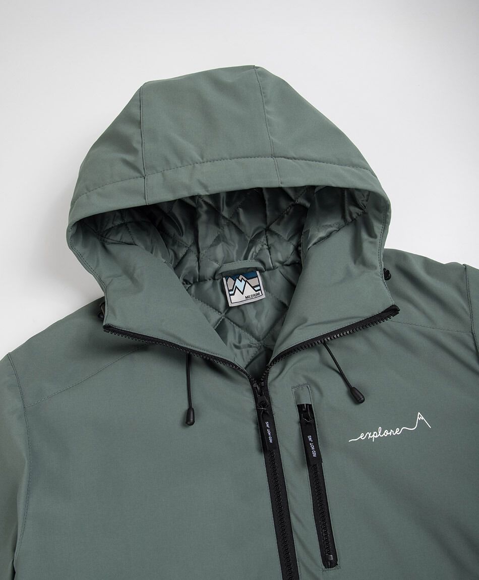 Campera hombre capucha outdoor