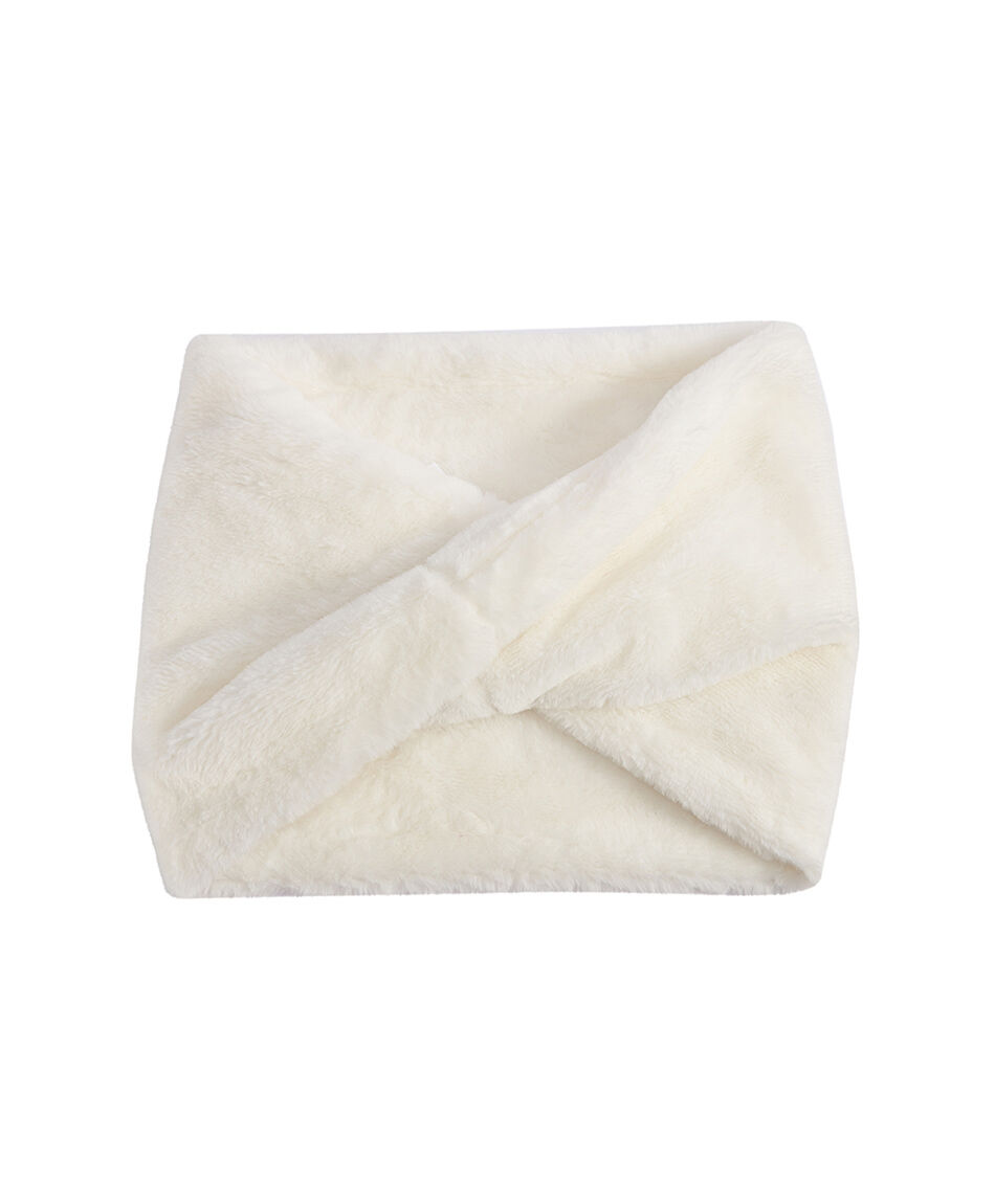 Cuello mujer cruzado white