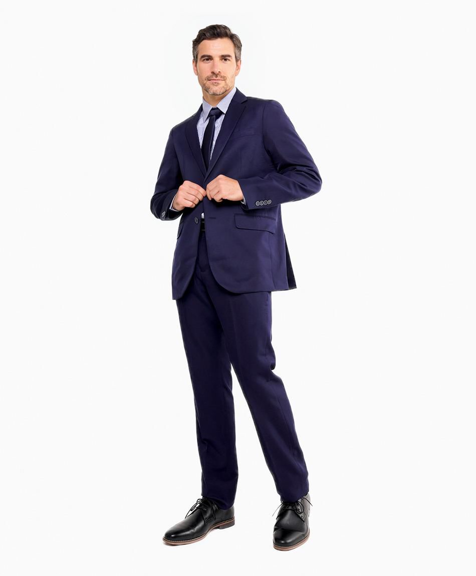 Traje de vestir hombre azul