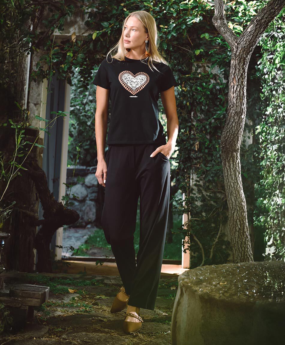 Pantal&oacute;n mujer el&aacute;stico c&oacute;modo