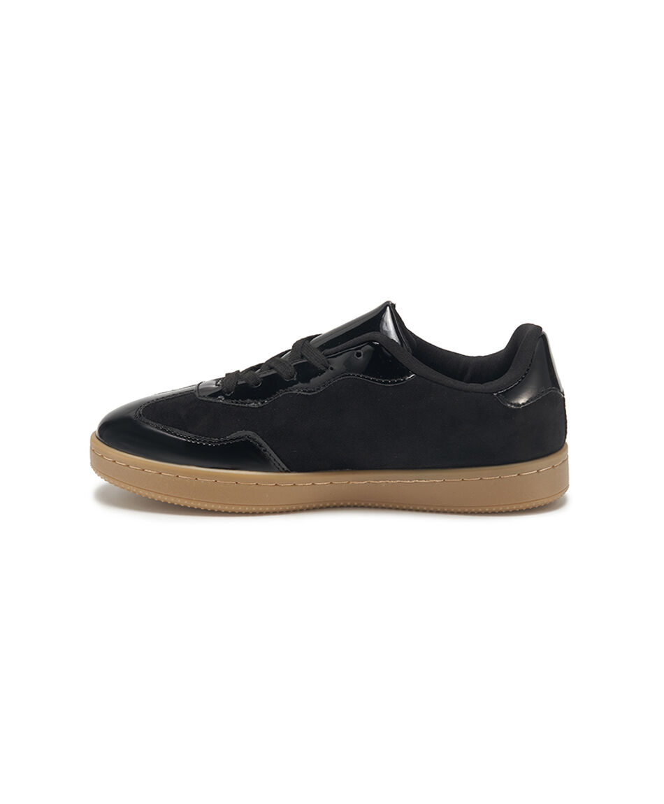 Zapatilla mujer vintage charol