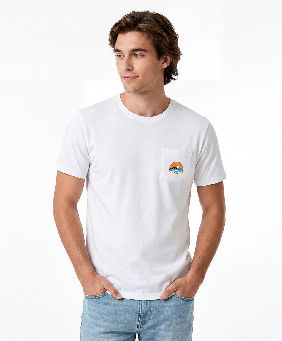 Remera hombre bolsillo arizona