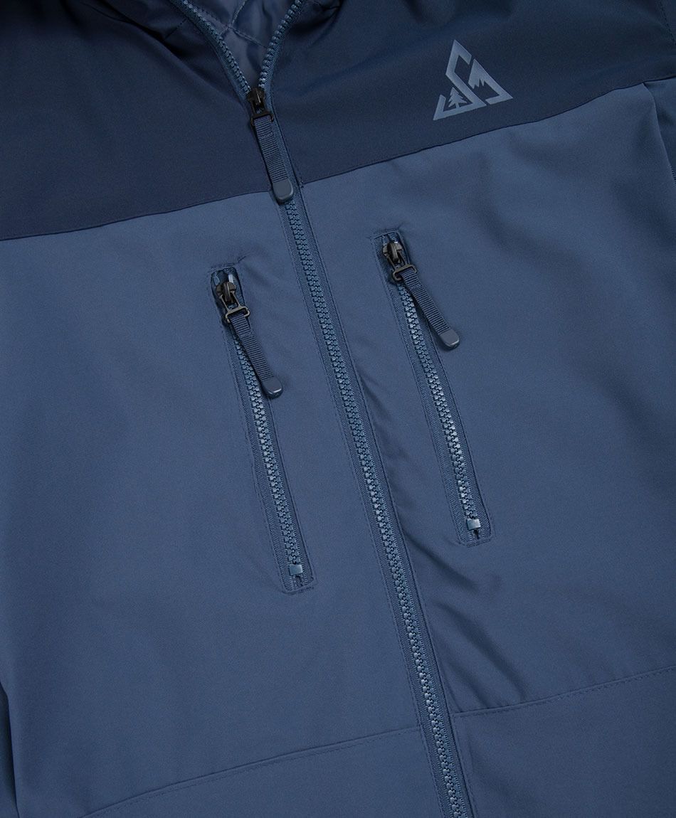 Campera hombre outdoor bolsillos