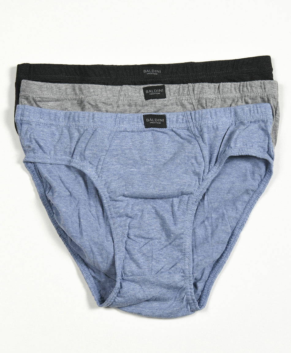 Pack 3 slip hombre melange