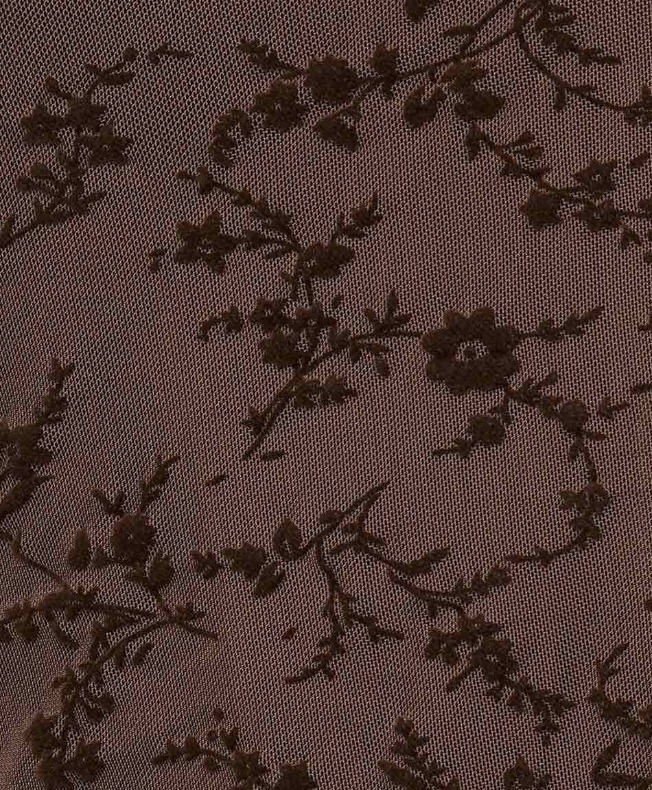 Remera mujer encaje floral