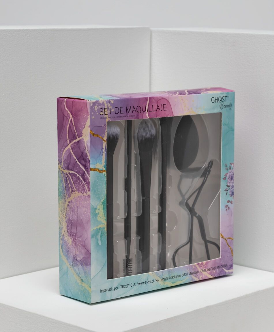 Set brochas travel negro
