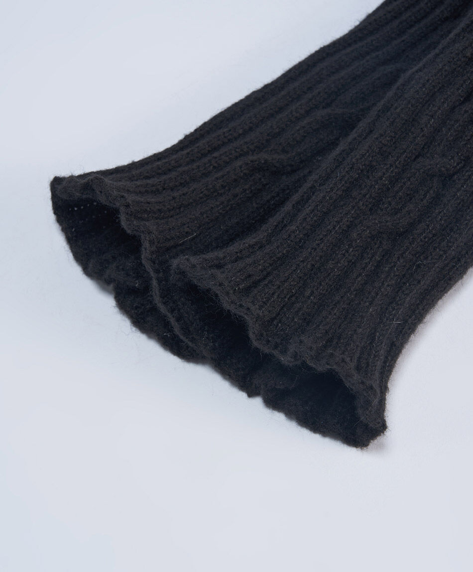 Polaina mujer danae negro