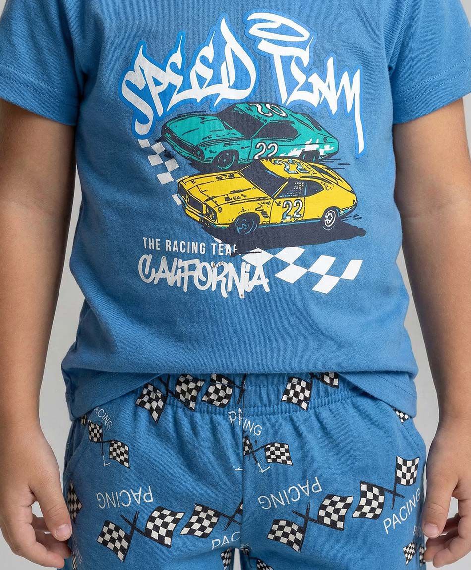 Pijama beb&eacute; autos de carrera
