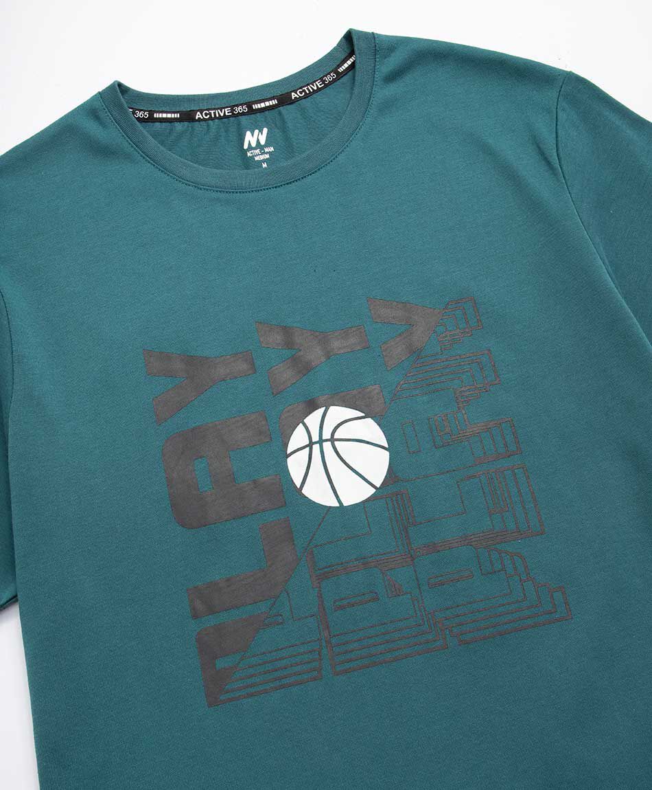 Polera deportiva hombre basketball