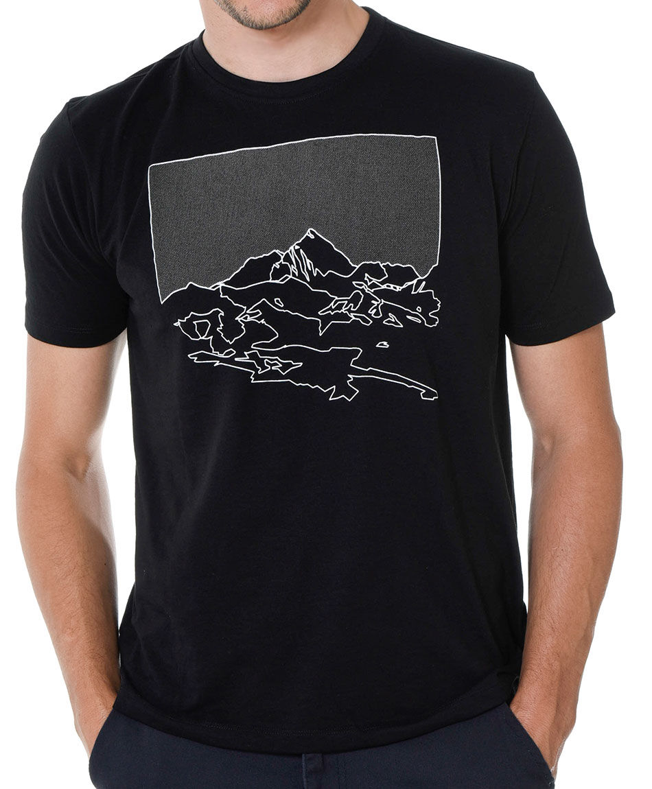 Polera estampada