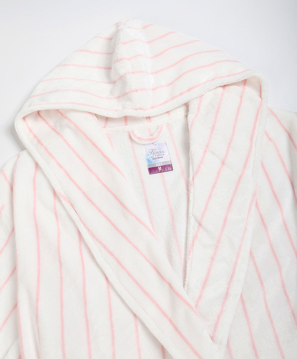 Bata mujer larga rayas