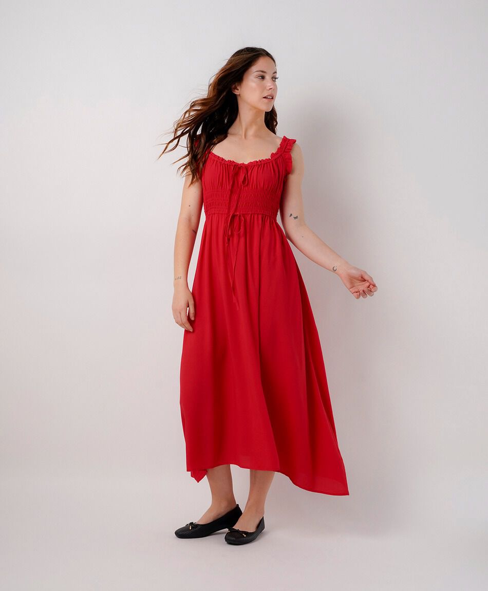 Vestido mujer elasticado