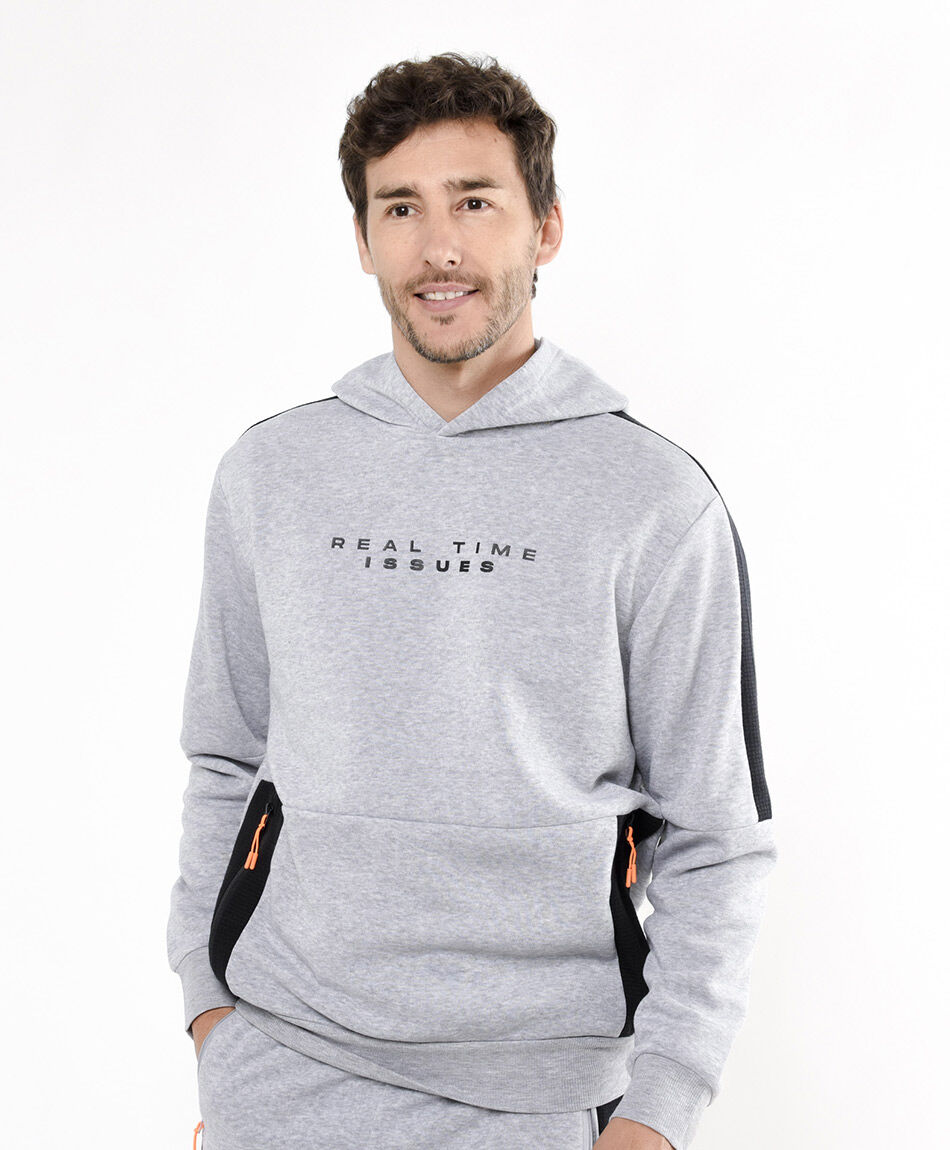 Buzo deportivo hombre frase