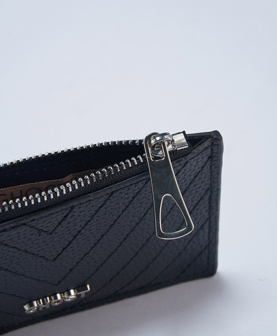 Tarjetero mujer ghost black