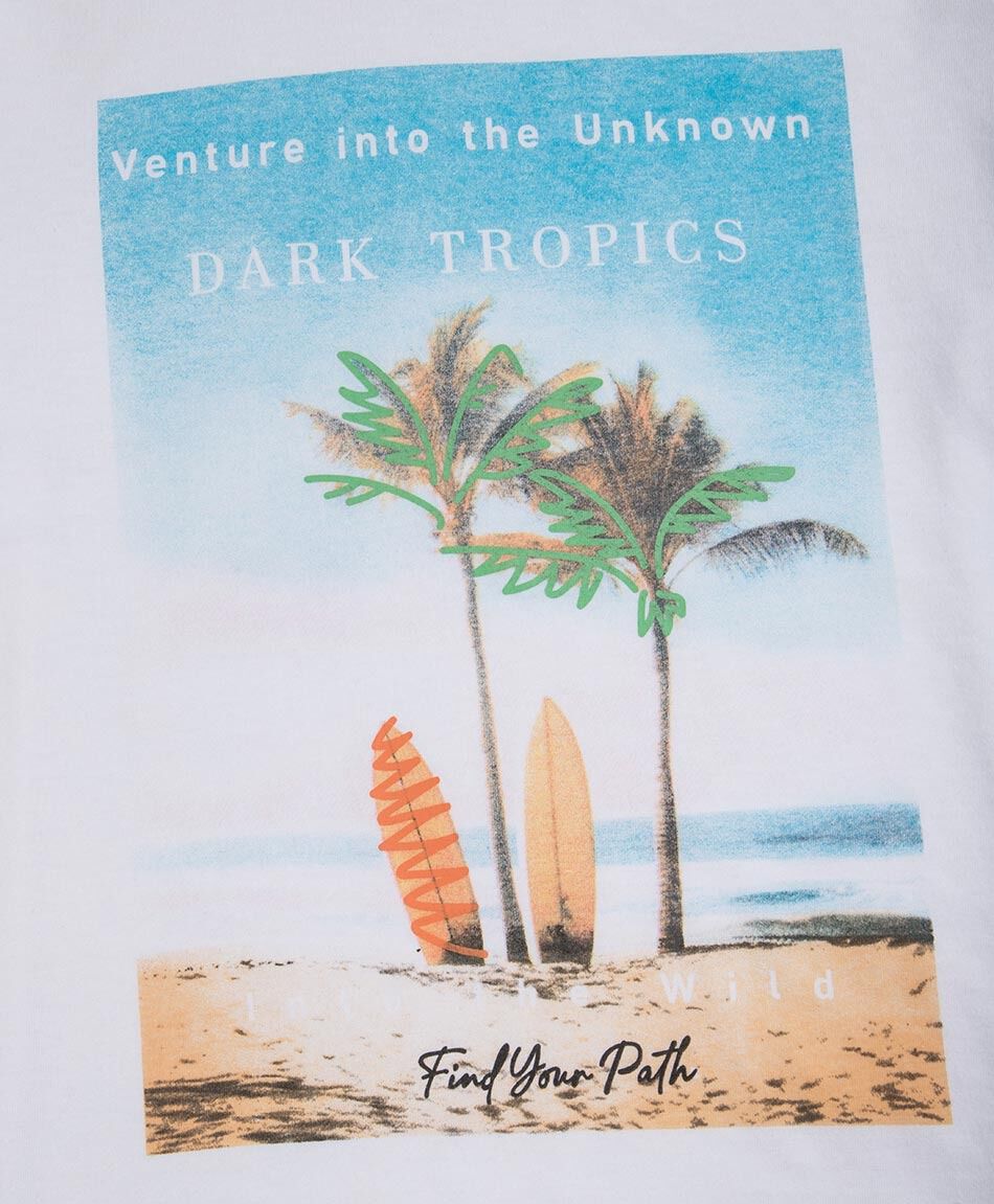 Remera ni&ntilde;o playa