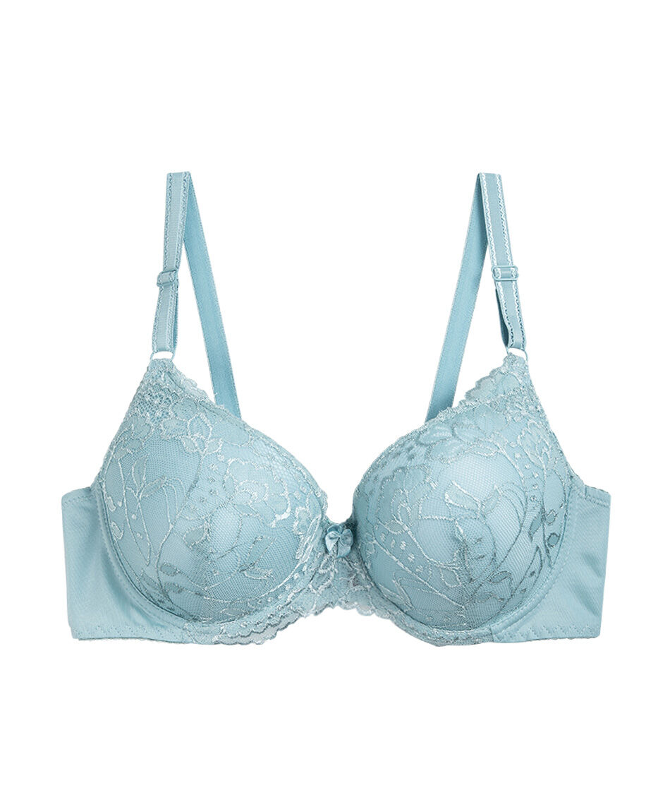 Corpi&ntilde;o mujer encaje pushup