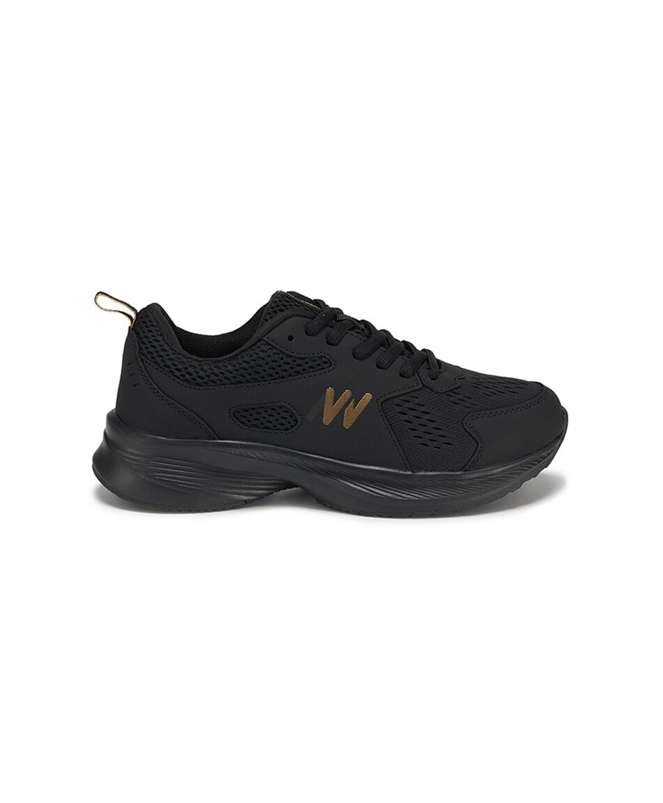 Zapatilla deportiva mujer negra