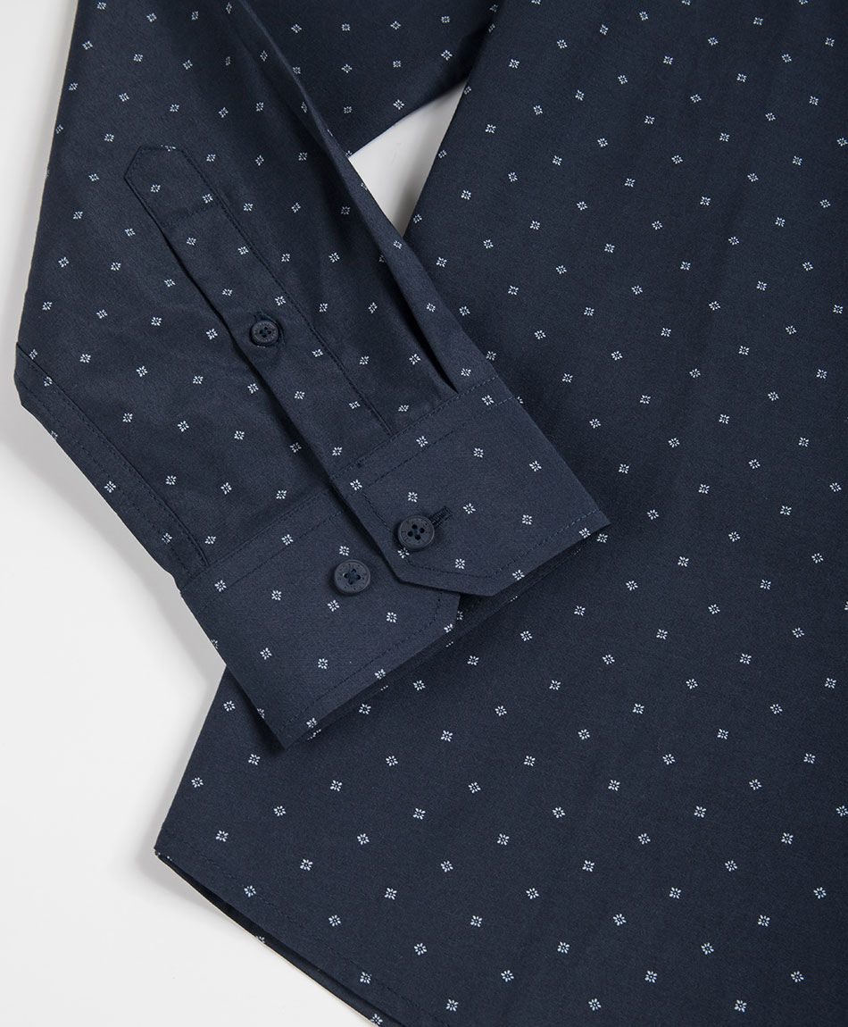 Camisa hombre formal navy
