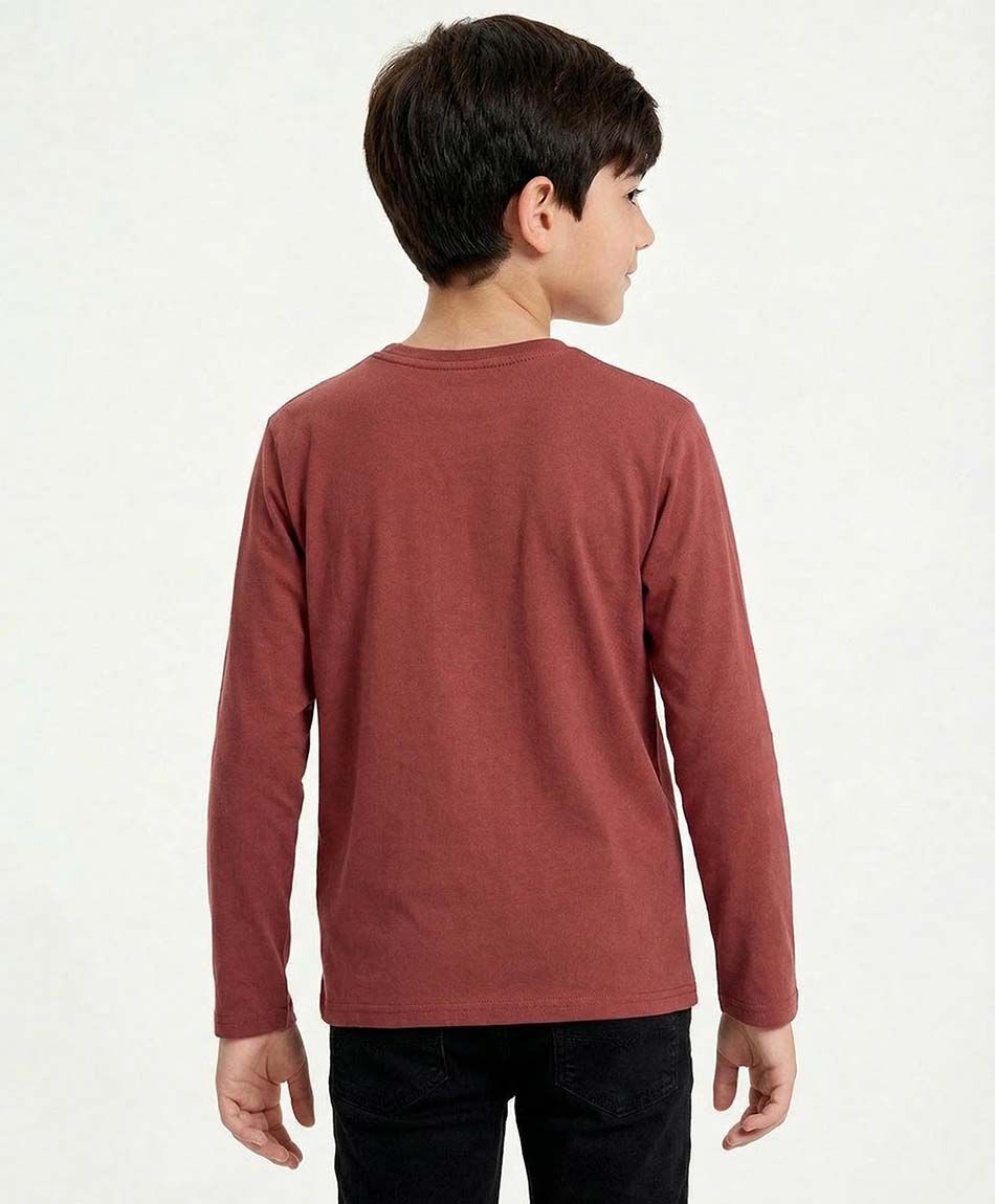 Remera ni&ntilde;o never give up