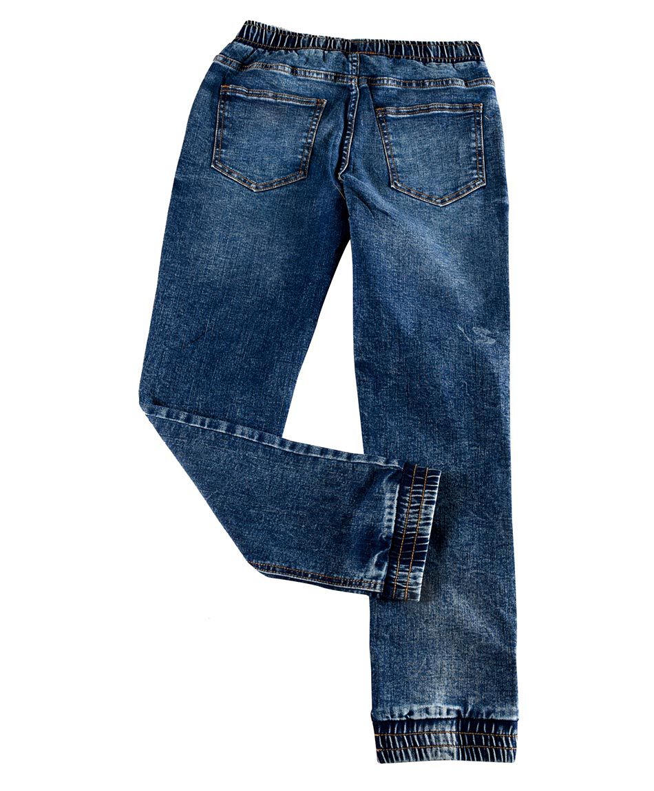 Jeans azul jogger