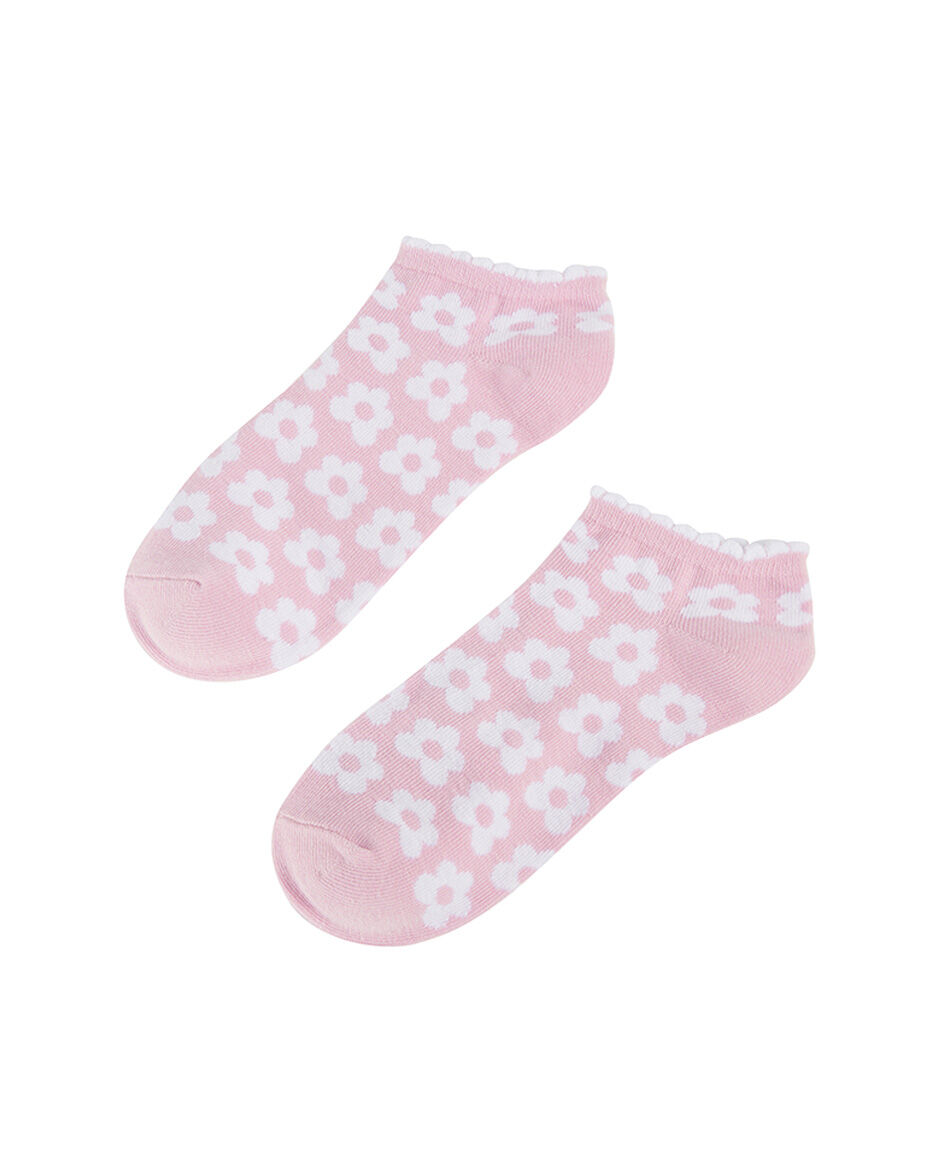 Pack 5 medias mujer floreados