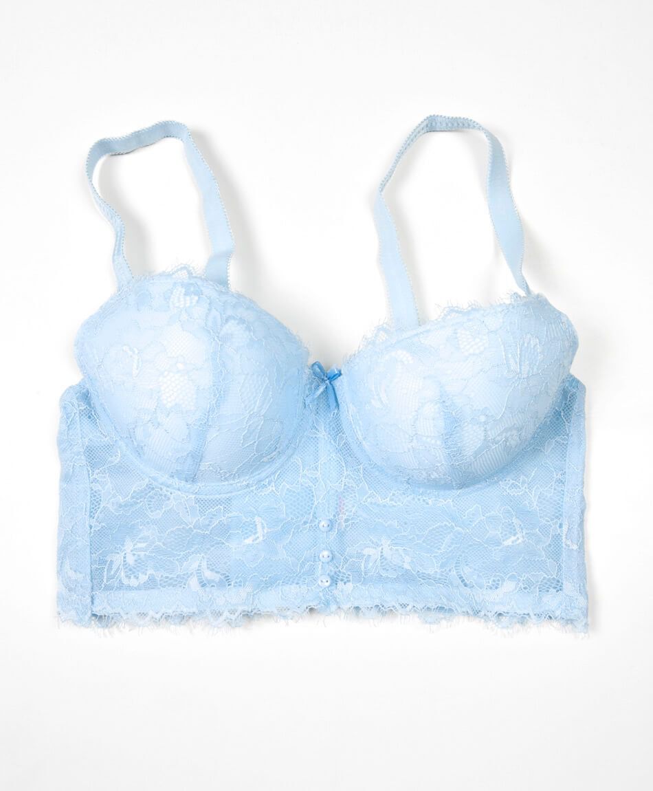 Corpi&ntilde;o mujer encaje ancho botones