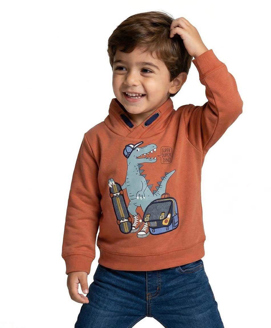 Buzo beb&eacute; dino school