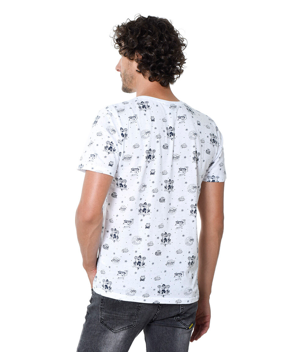 Polera estampada