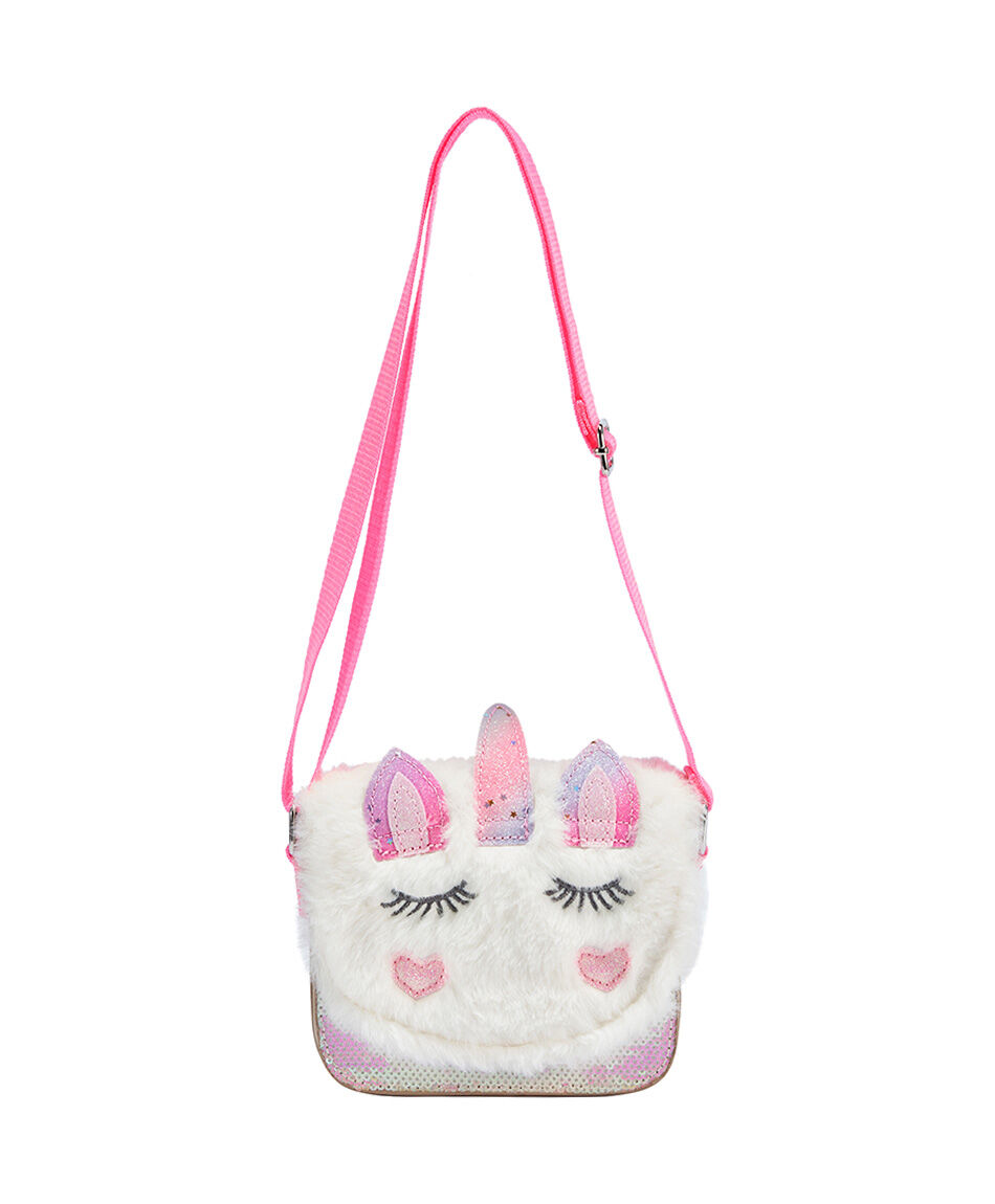 Cartera ni&ntilde;a unicornio rosa