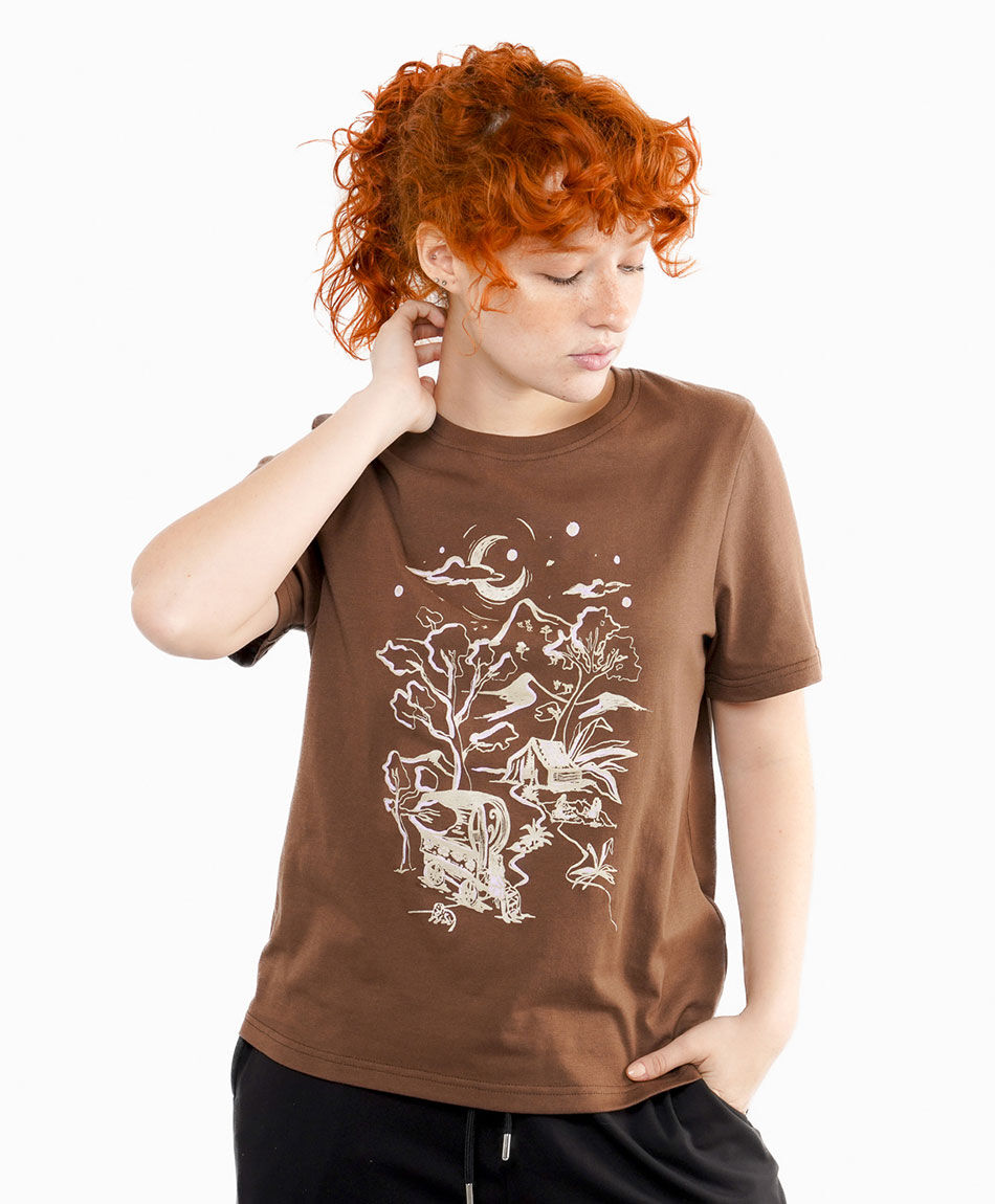 Remera mujer paseo nocturno